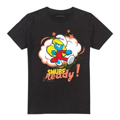 The Smurfs Unisex Adult Ready Smurfette T-Shirt