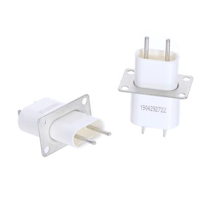 2Pcs Microwave Oven Magnetron W/ Through-Core Capacitor Pin Sockets Converter