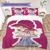 Sarah Kay Pattern Bedding Uilt Set Uilt Cover Pillowcase Home Decoration Birthday Gift (1 * Duvet Cover + 2 * Pillowcase Without Core)143