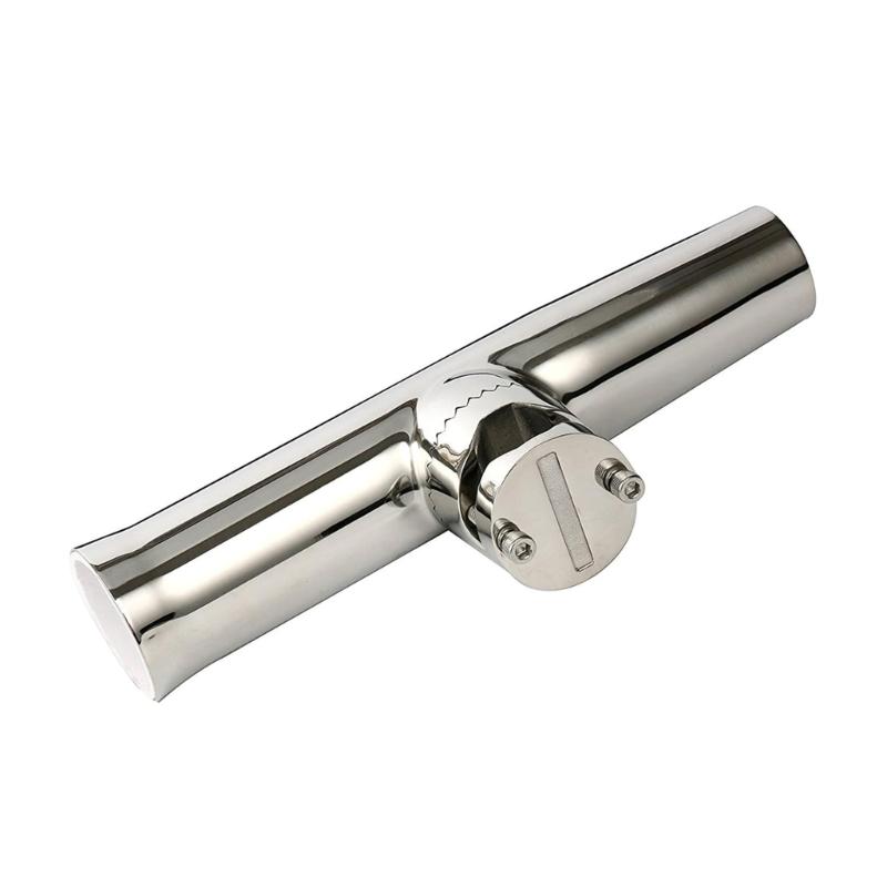 

Heavy Duty Saltwater Resistant Fishing Rod Stand Clamp on 19MM-32MM Rails For Kayaks Boats And Shore Fishing Adventures