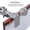 Drawer Fastening Clip Drawer Front Mounting Clip for Accurate and Quick Installation of Drawer Panels, Adjustable Fixed Clamp