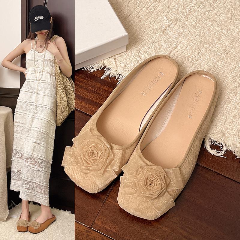 Fashion Sapatos Women Cute Light Weight Spring & Summer Slip On Flat Loafers Lady Casual Rubber Anti Skid Comfort Shoes Beach Flats