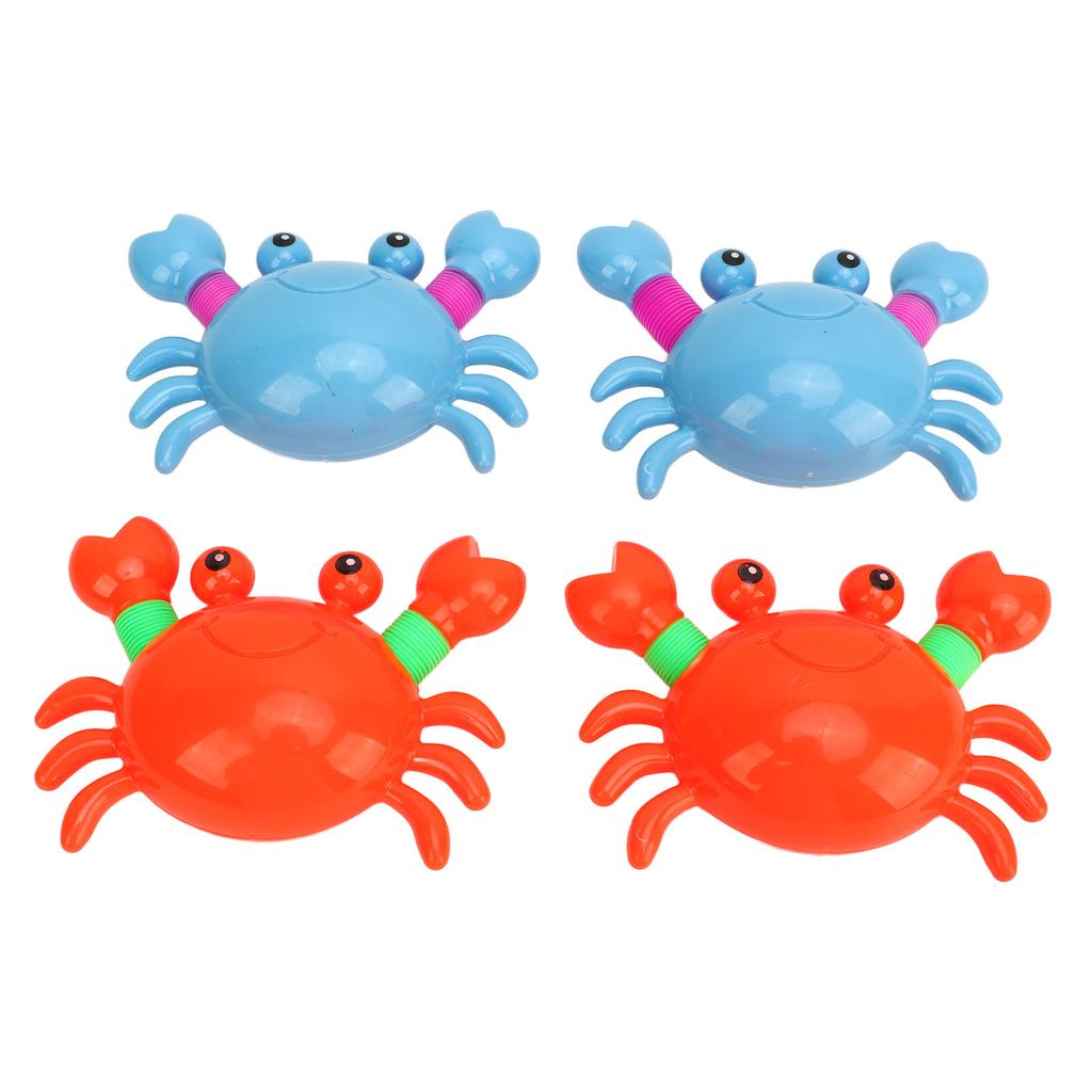 4PCS Juguete Telescópico Cambiante de Forma Juguete de Plástico Color Brillante Peso Ligero Juguete Fidget Tubo para Niños