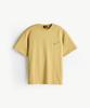 STCO Diems Pigment Vintage Graphic Short Sleeve T-Shirt_Yellow (Pink)_Dtsxb67Osy