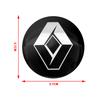 4pcs New Car Wheel Center Hub Cap Rim Cover Emblem Sticker For Renault Megane 2 3 Twingo Clio Talisman Captur Car Accessories