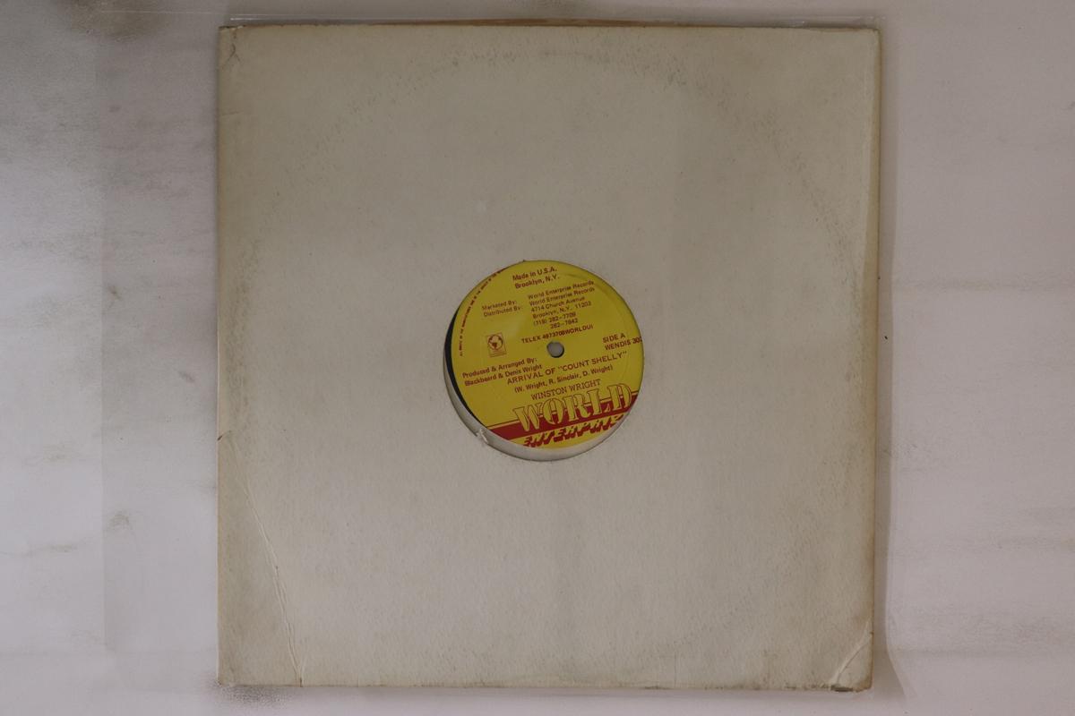 

12inch Record WINSTON WRIGHT / DEAN FRASER - Arrival Of Count Shelly / Always WENDIS3035 World Enterpris 1995 US Reggae, Ska & Dub Used