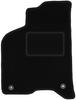 Driver's Mat Black For: Volkswagen Lupo Hatchback (1997-2005)