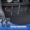 4Pcs Car Umbrella Hook PLA Universal Car Trunk Umbrella Holder No Drilling Auto Interior Storage Organizer Hook Mounting Bracket