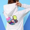 Jordan Letter Print Pattern Comfortable Breathable Warm Fashion Hoodie Kids Hoodies White CV5717-100