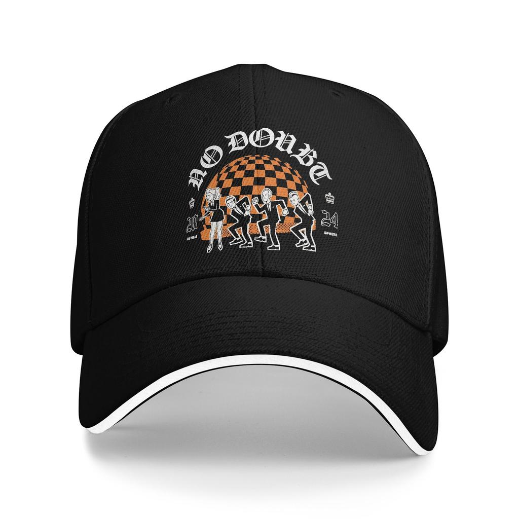 No Doubt Punk Rock Baseball Caps Casual Sandwich Caps Unisex Adjustable Dad Hat Workouts