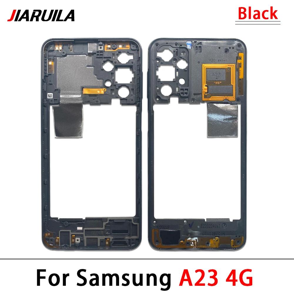 Middle Frame Bezel With Power Button for Samsung A23 4G 5G