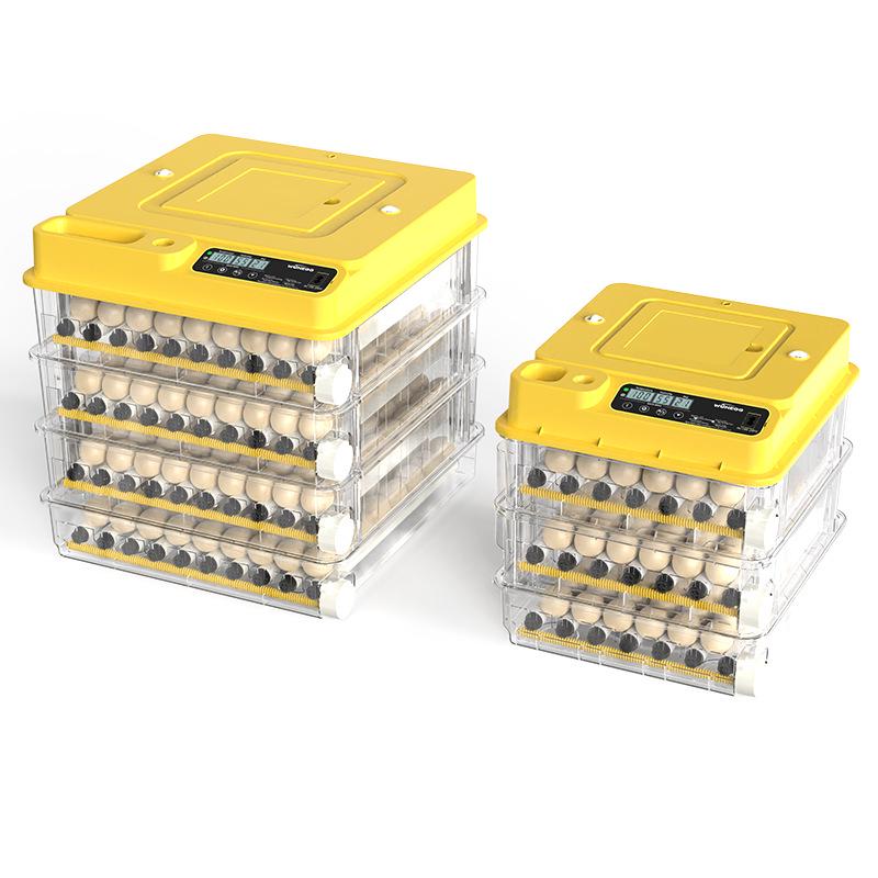 Automatic Egg Incubator: 24-288 Eggs Capacity, Auto Water Refill & One-Button Candling