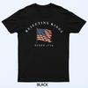 Rejecting Kings Since 1776 Patriotic USA Flag 4th Of July T-Shirt