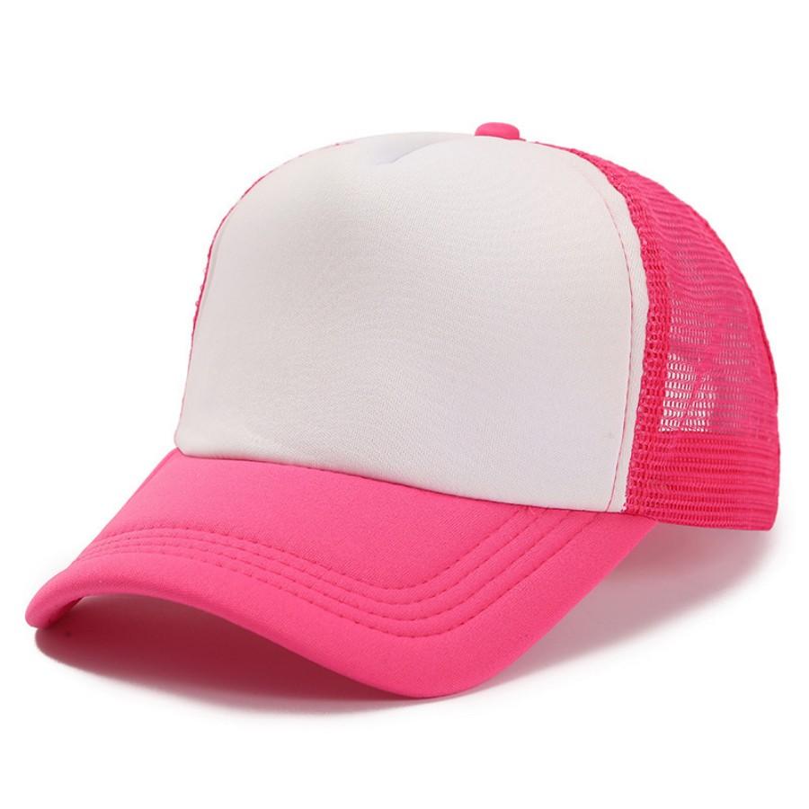 Summer Hollow Out Foam Baseball Hat For Women Men Bright Green Color Breathable NetSun Hat Trucker Hip Hop Cap Baseball Cap Hat