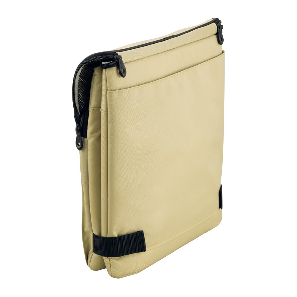 Thermos Soft Cooler 20L Sand Beige Insulated Cooler Bag with Foldable for Compact Box Large Capacity Model SDBE - 5-Layer Insulation, Storage,