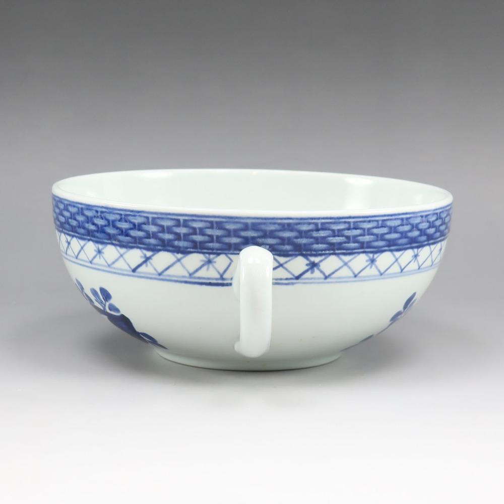 Royal Copenhagen Faience Trunk Weber Tableware Soup cup & saucer _ Used