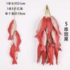 Artificial Vegetable String Hanging Wall Decor - Faux Chili Corn Pepper Fake Fruit Garland Ornament for Home Kitchen Party Decorations