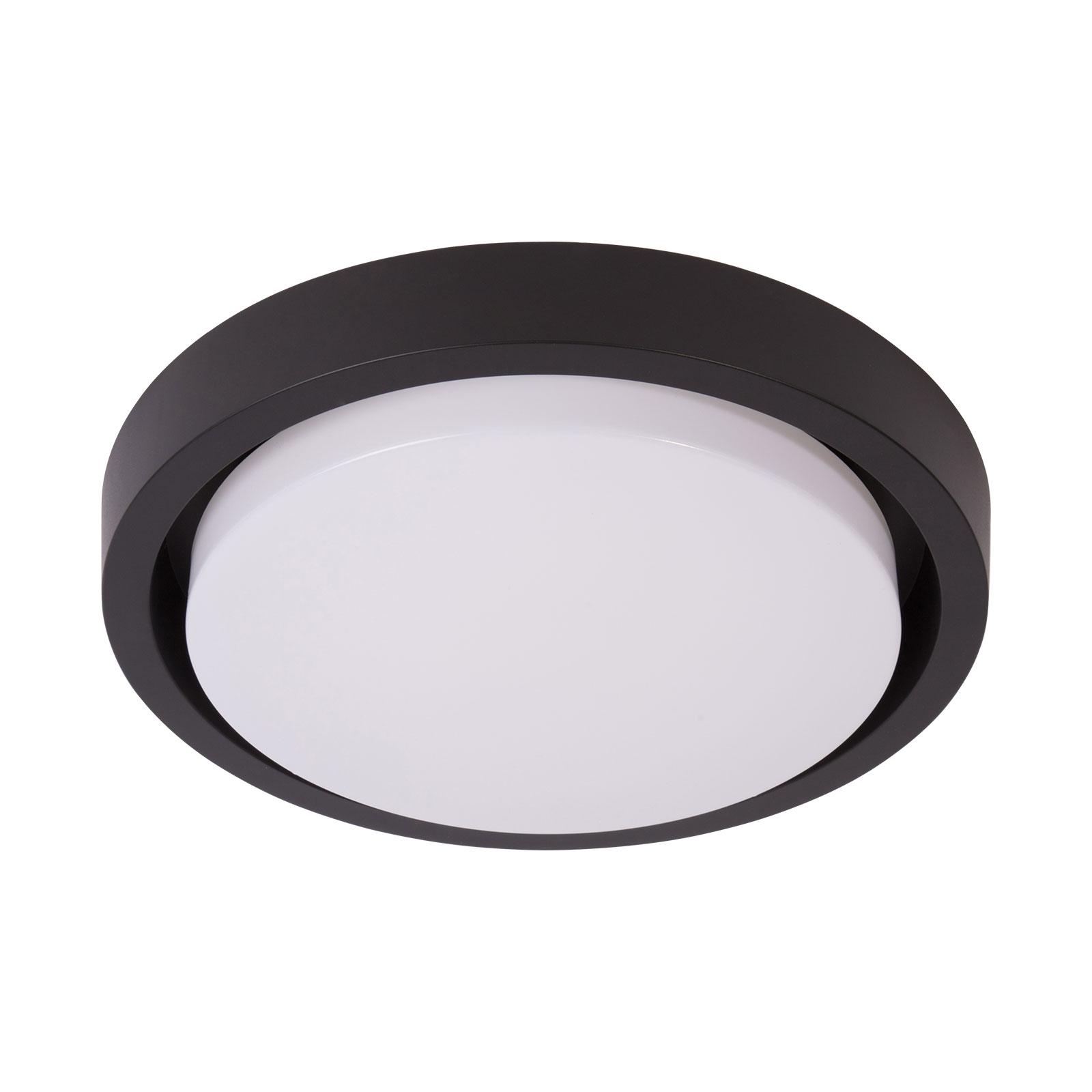 

18W LED Ceiling Light 32cm, 4000K Neutral White Frosted Acrylic Fixture for Kitchen Island, Dining Room, Bedroom Lighting чёрный