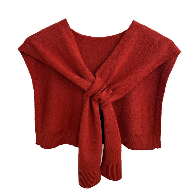 Korean Striped Shawl for Women - Lightweight Knit Cardigan for Spring, Summer, and Autumn; Ideal for Air-Conditioned Rooms