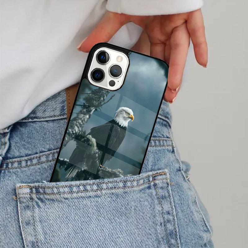 Eagle Hawk Bird Animal Phone Case Magesafe Magnetic Wireless Charge Cover For iPhone 17 Air 16 16e 11 12 13 14 15 Pro Max Plus