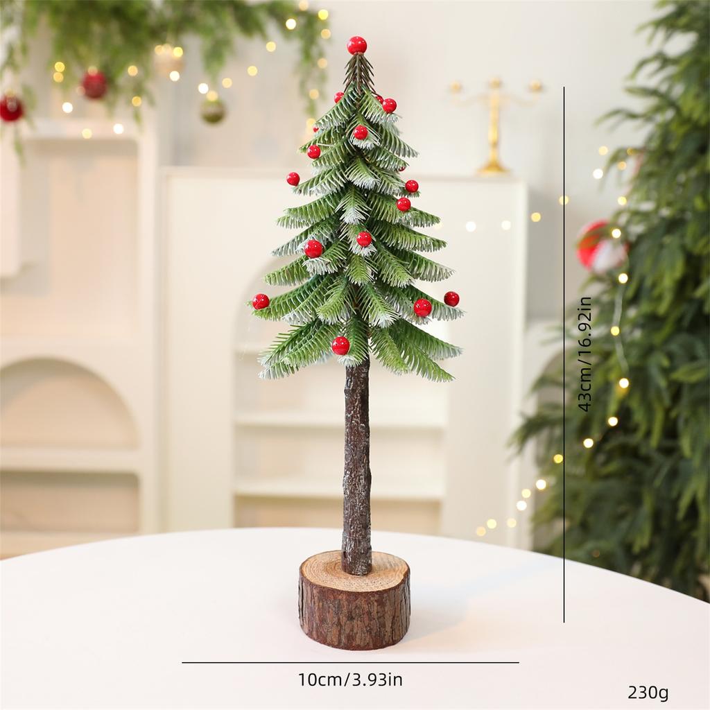 Stolní vánoční stromek Dekorace Malý vánoční stromek Vánoční dekorace Okenní ozdoby