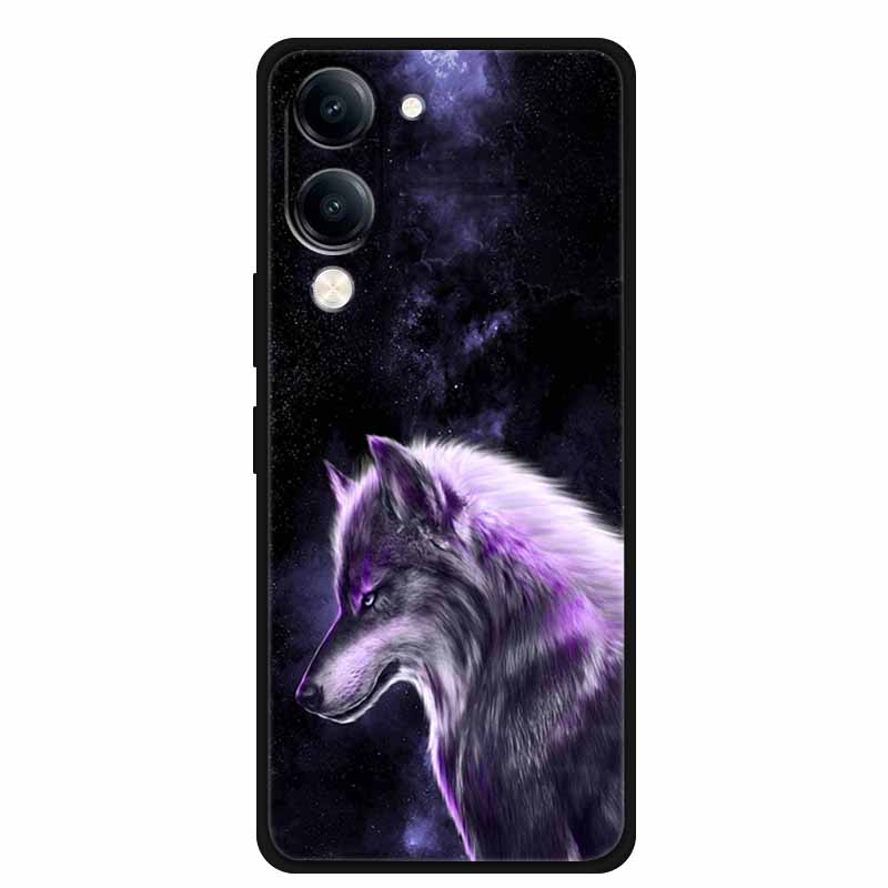Case For Vivo Y04 Y04S Y37C 4G Soft Silicone TPU Protector Shell Cartoon Lovely Gift Anime Phone Cover Capa Y 04 04S 37C Bumper