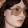 2025 Trendy Women's Retro Street Style Metal Sunglasses