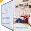 1/2 Meter One Way Mirror Window Film Vinyl Self-adhesive Reflective Solar Film Window Tint for Home Sliver Glass Sticker