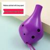 Durable, Easy-to-Play 6-Hole Alto Ocarina for Kids – Beginner's Resin Mini Instrument