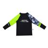 Boys' Fluorescent Long Sleeve Quick-Dry Split Swimsuit