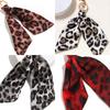 Leopard Print Fabric Keychain Bag Accessory Ornament