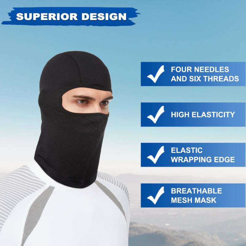 Cycling Motorcycle Face Mask Outdoor Sports Skullies Cap Hat Motocross Motorbike Helmet Moto Riding Neck Face Hood Moto Mask