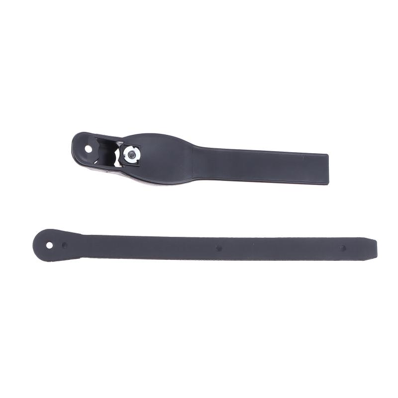1Pc Adjustable Ski Strap With Fixing Buckle And Screws Binding Attachment With Ratchet Tongue Ladder To Secure Shoelaces