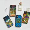 Animated N-Ninja T-Turtles TV Phone Case For IPhone 16e 16 15 14 13 12 11 Pro Max X XS Max Plus Matte Clear