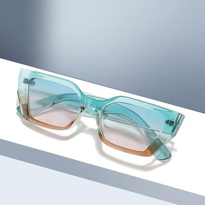 1 Pair of Casual Fashion Sunglasses Sunglasses Women's Summer Sun Protection Beach Vacation UV Protection Sunglasses