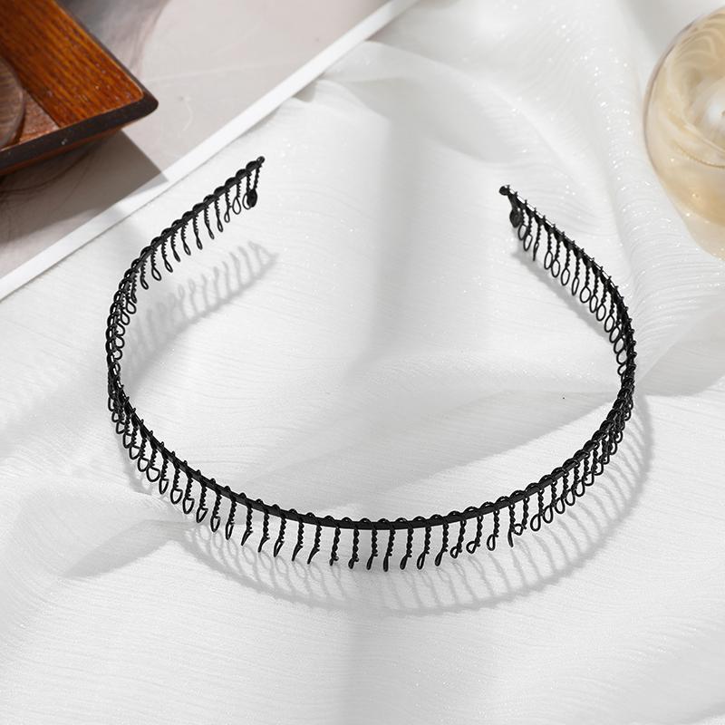 AISHG Non-slip Wash Wave Hair Bands for Women Invisible Movement Tide Simple Back Headwear Korean Hairband Girl Hair Accessories