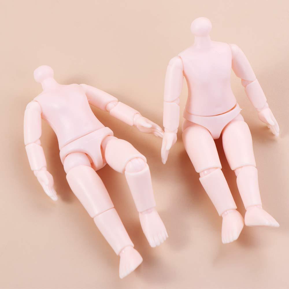 9.5cm Height Doll Body Spherical Jointed Jointed Nude Dolls DIY Toy Nude Doll Toys  Gsc Ob11