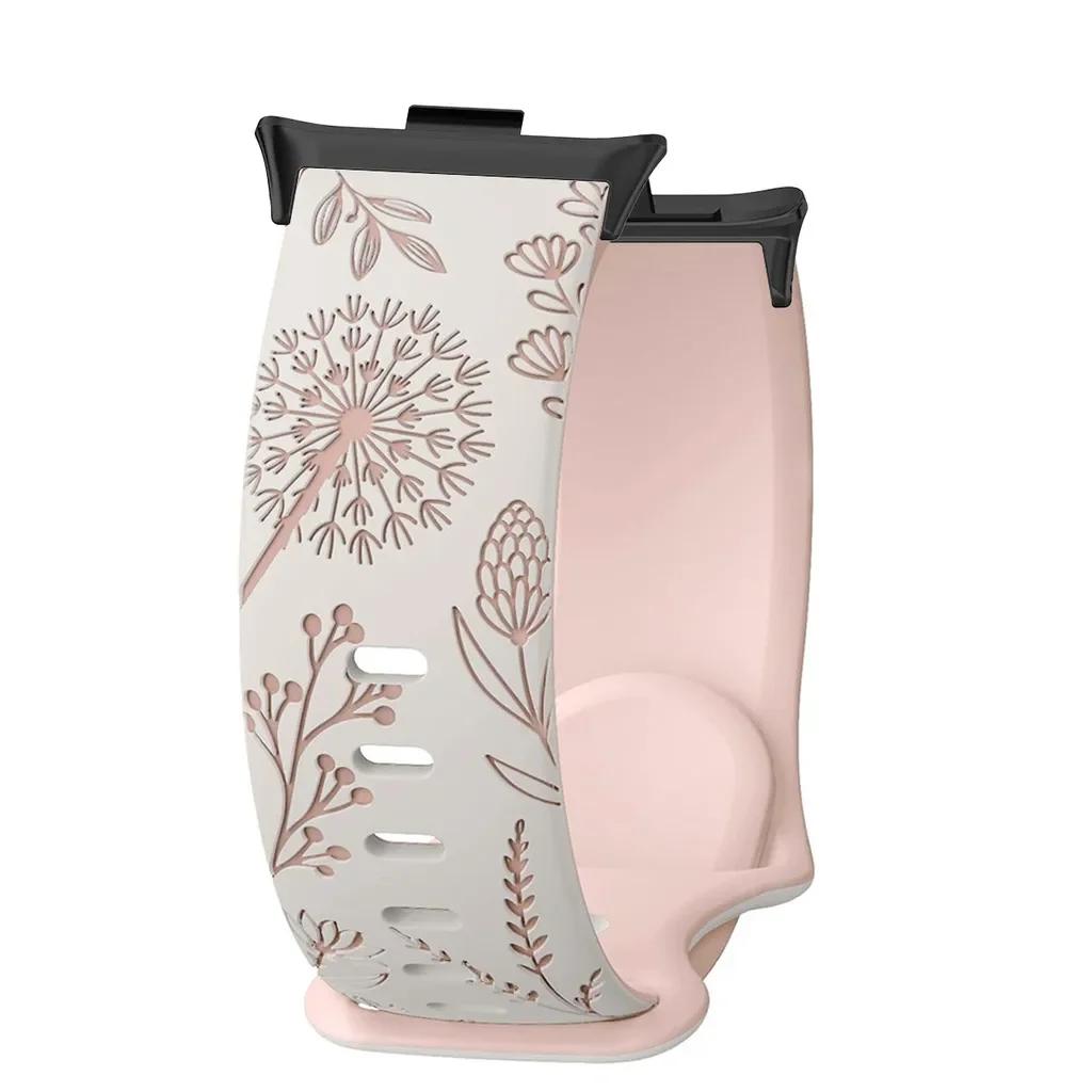 

Для Redmi Watch 5/4 Ремінець Силіконовий Різьблений Ремінець для Mi band 9pro 8pro Спортивний Смарт-годинник Гравірований Браслет Аксесуари Correas For Redmi Watch 4