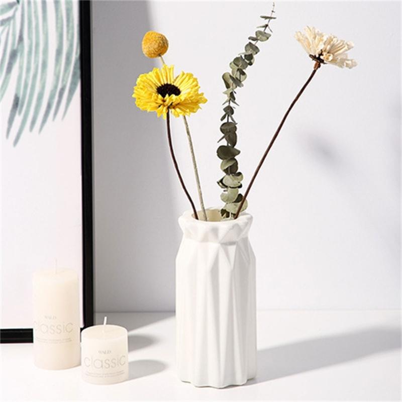 Desk Flower Vases Flower Storage Bottle Holder With Natural Texture For Home Decoration And Floral Arrangements 6PCS