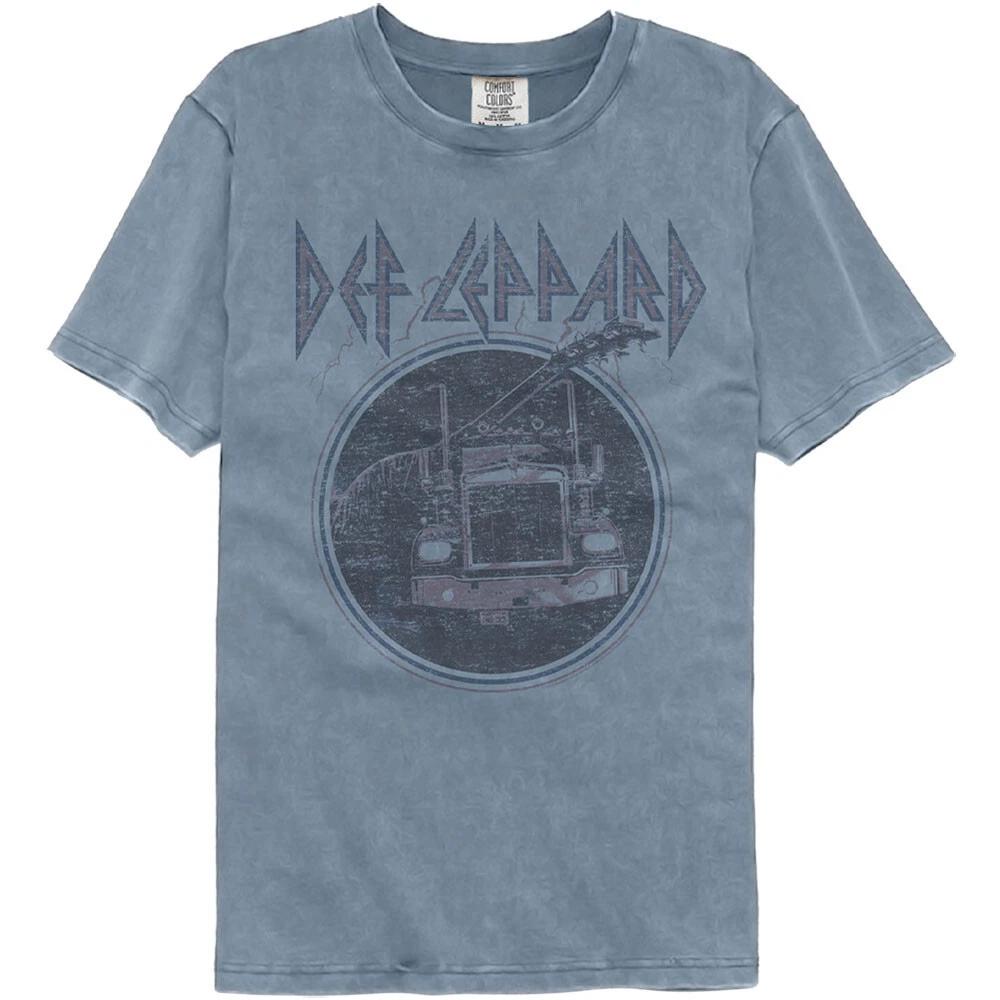Def Leppard On Through The Night Men s T Shirt Band Merch S