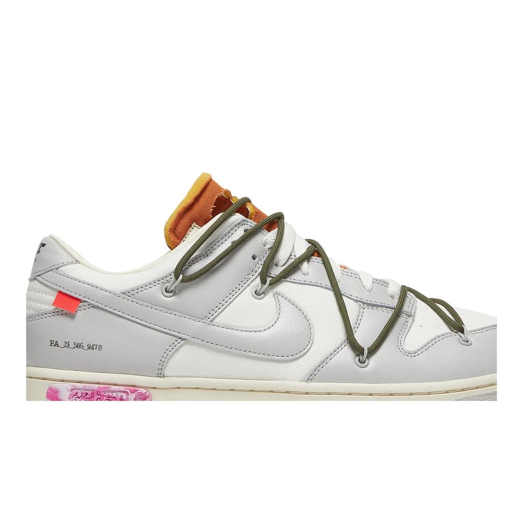 Nike Dunk Low 'Lot 22 of 50' (Unisex) Sail / Neutral Grey / Medium Olive Skate Shoes DM1602 124