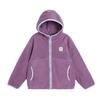 LUSON Girls' Double-Sided Fleece Hooded Jacket