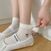 Summer Thin Short And Medium-Length Socks Cotton Boneless Bow Summer Mesh Breathable Socks Style Openwork Summer Girl
