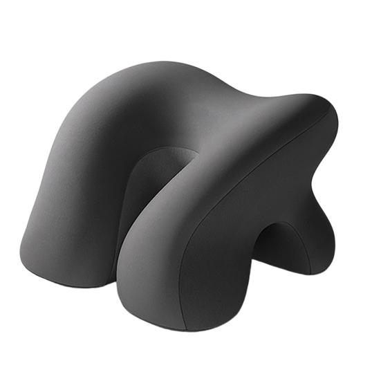 Polštář na spaní na břiše, Ergonomický polštář na zdřímnutí z paměťové pěny, Polštář na zdřímnutí na stůl s otvorem pro ruce, Omyvatelný potah pro spaní v kanceláři nebo ve školní lavici