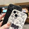 Cute Cartoon Couple Bear Phone Case For iPhone 11 12 13 14 Pro MAX Mini XR X XS 7 8 Plus SE 2 3 Shockproof Silicone Soft Cover
