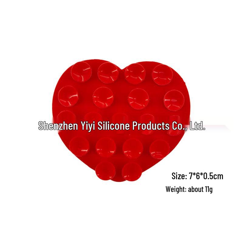 Silicone Phone Holder: Portable, Anti-slip, Stable Suction Cup Back Sticker