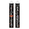 Party Hanging Decoration Halloween Porch Sign Banner, Pumpkin Ghost Awning Wall Supplies Door Decoration, Front Wreath Banner Yard Themed