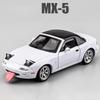 1:32 Mx-5 Rx-7 Alloy Diecast Racing Car Model Simulation Sound Light Children'S Educational Toys Birthday Present