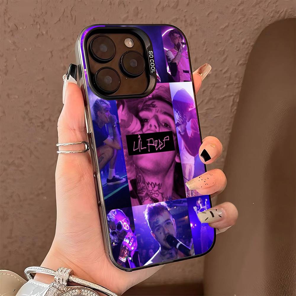 

Singer L-Lil P-Peeps For IPhone 17 Pro Max 17 Air 16 Pro 15 14 13 12 11 Color Matte Protect Phone Case iPhone 11