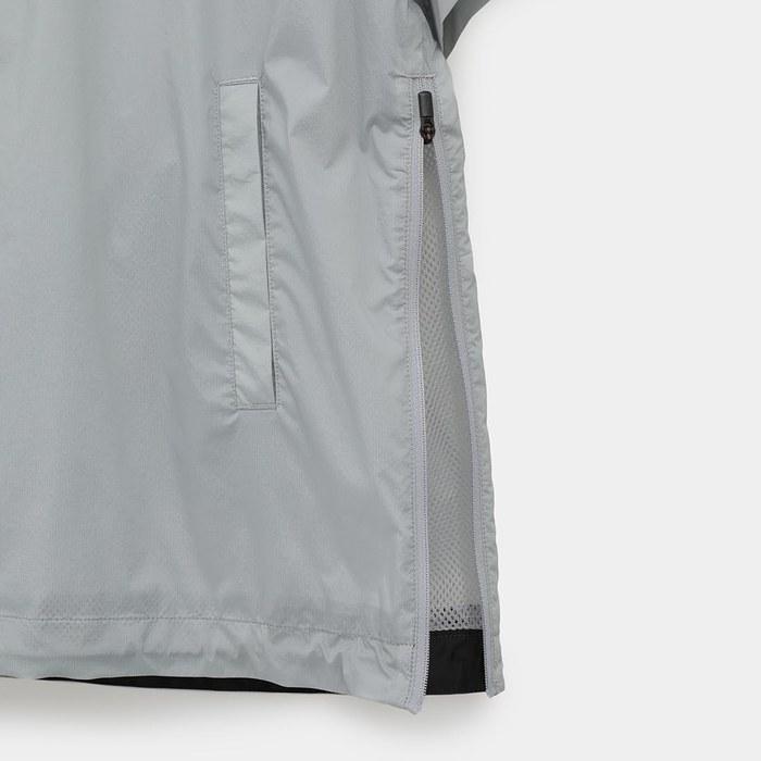 Callaway Half-Sleeve Blazer Water-Repellent Stretch Mesh Lined Half-Zip Golf C25216100 Men's 1020_Gray L